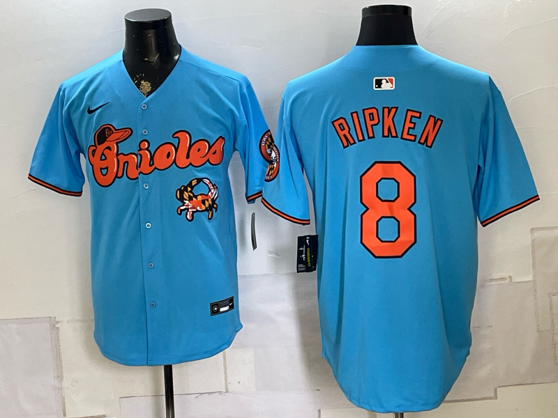 Men Baltimore Orioles #8 Ripken blue Game 2026 Nike MLB Jersey 0804002->baltimore orioles->MLB Jersey